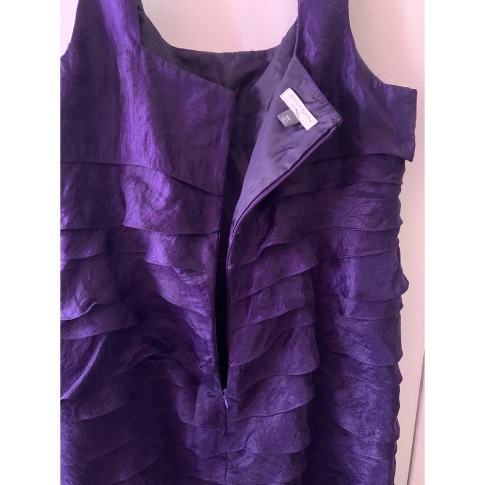 Purple Dress With Ruffles - Picture 3 of 3